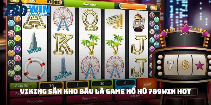 Viking Săn Kho Báu là game nổ hũ 789win hot